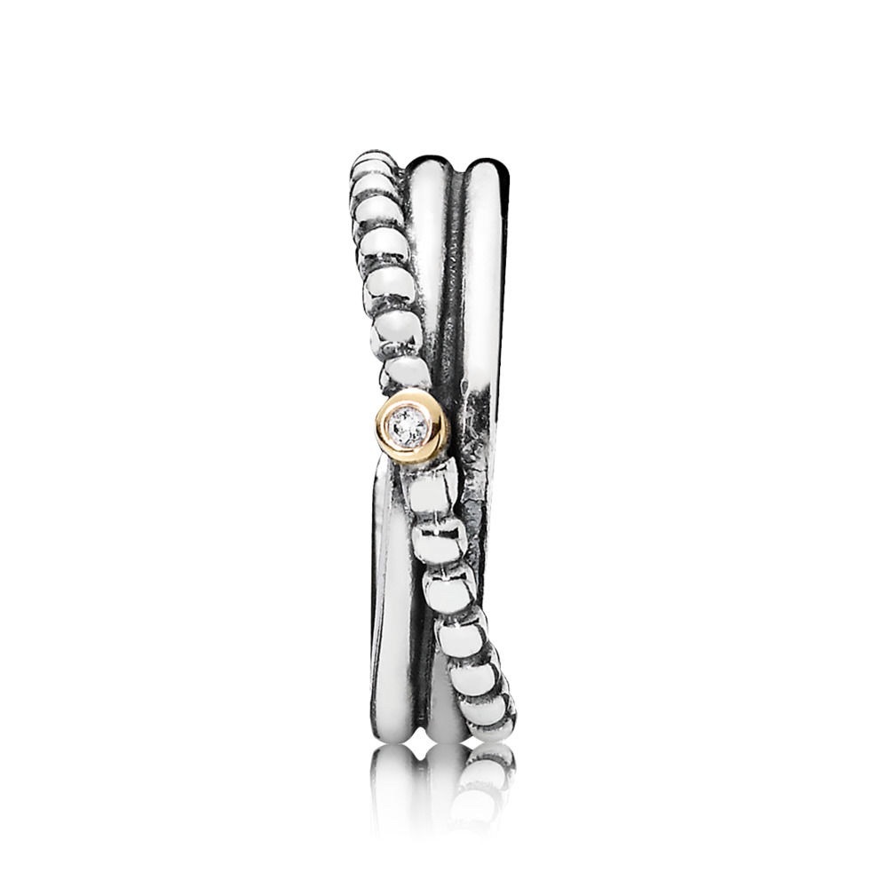 Pandora Rising Star Ring Size 7.5